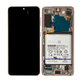 LCD Display Assembly με Battery για Samsung S21 | G991B | GH82-27254B | Violet | Service Pack