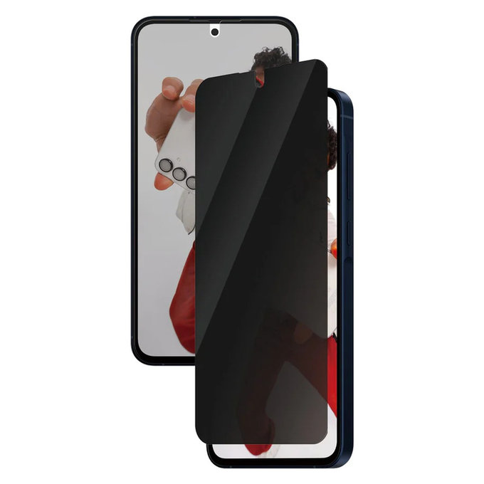 Σκληρυμένο γυαλί UWF Privacy για Samsung Galaxy A56 5G, Μαύρο, SAFE by PanzerGlass