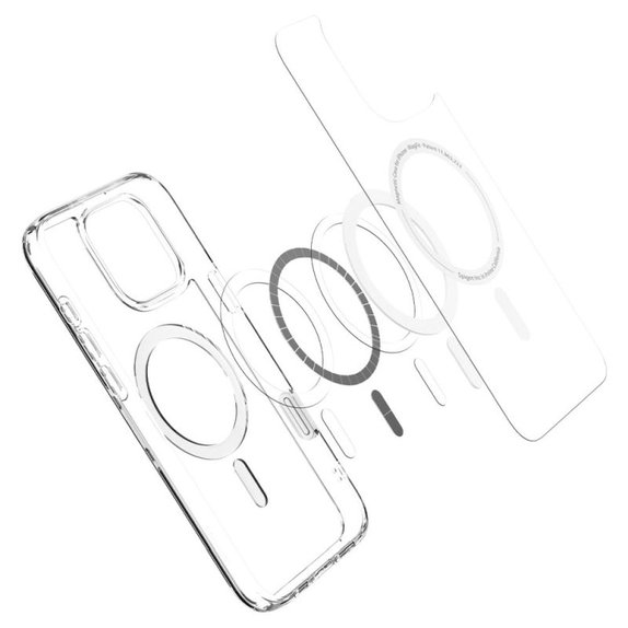Spigen - Θήκη Ultra Hybrid "T" με MagSafe για iPhone 16 Pro, Λευκό