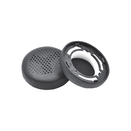 Ανταλλακτικά Earpads Ακουστικών για AKG Y500, Αφρός Μνήμης + PU Δέρμα, Μαύρο, Black, 1 Ζεύγος