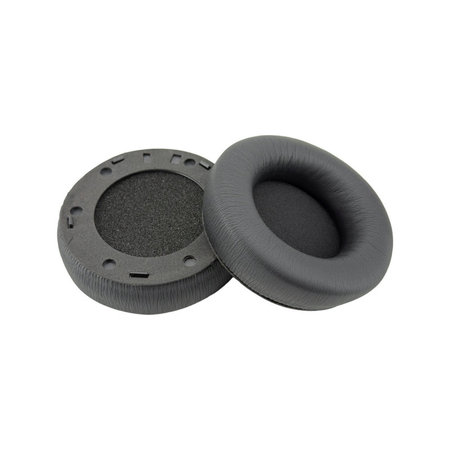 Ανταλλακτικά Earpads Ακουστικών για AKG Y600NC, Αφρός Μνήμης + PU Δέρμα, Μαύρο, Black, 1 Ζεύγος