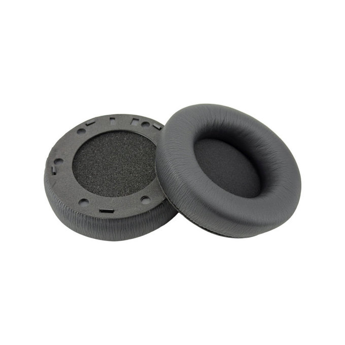 Ανταλλακτικά Earpads Ακουστικών για AKG Y600NC, Αφρός Μνήμης + PU Δέρμα, Μαύρο, Black, 1 Ζεύγος