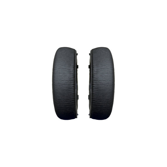 Ανταλλακτικά Earpads Ακουστικών για AKG Y600NC, Αφρός Μνήμης + PU Δέρμα, Μαύρο, Black, 1 Ζεύγος