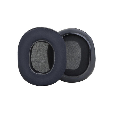 Ανταλλακτικά Earpads Ακουστικών για Audio-Technica ATH-M50, Αφρός + Δέρμα, Μαύρο, Black, Ψυκτικό Τζελ, 1 Ζεύγος