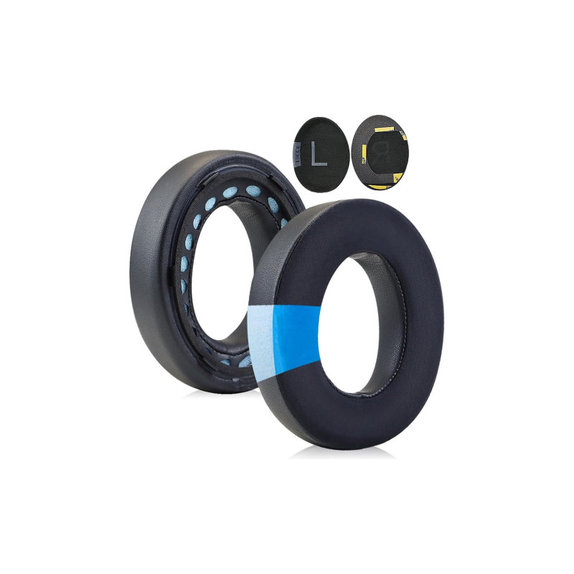 Ανταλλακτικά Earpads Ακουστικών για Bose NC700, Αφρός Μνήμης + Ύφασμα + PU Δέρμα, Μαύρο, Black, Ψυκτικό Τζελ, 1 Ζεύγος