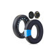Ανταλλακτικά Earpads Ακουστικών για Bose NC700, Αφρός Μνήμης + Ύφασμα + PU Δέρμα, Μαύρο, Black, Ψυκτικό Τζελ, 1 Ζεύγος