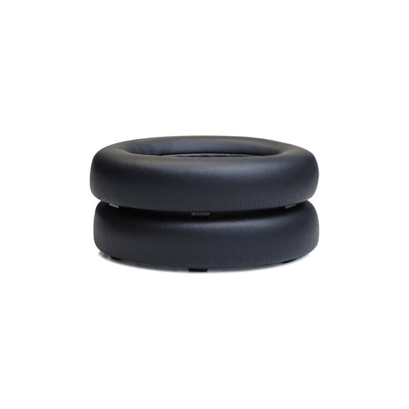 Ανταλλακτικά Earpads Ακουστικών για Bose QC Ultra, Αφρός Μνήμης + Δέρμα, Μαύρο, Black, 1 Ζεύγος