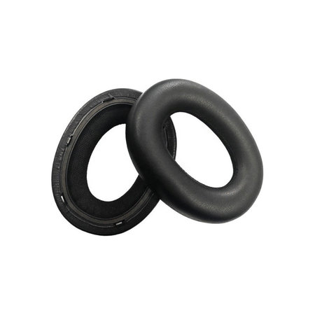 Ανταλλακτικά Earpads Ακουστικών για Bowers & Wilkins PX7, Αφρός Μνήμης + PU Δέρμα, Μαύρο, Black, 1 Ζεύγος