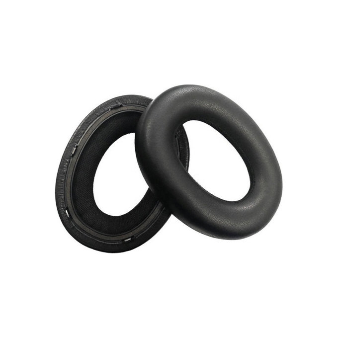 Ανταλλακτικά Earpads Ακουστικών για Bowers & Wilkins PX7, Αφρός Μνήμης + PU Δέρμα, Μαύρο, Black, 1 Ζεύγος