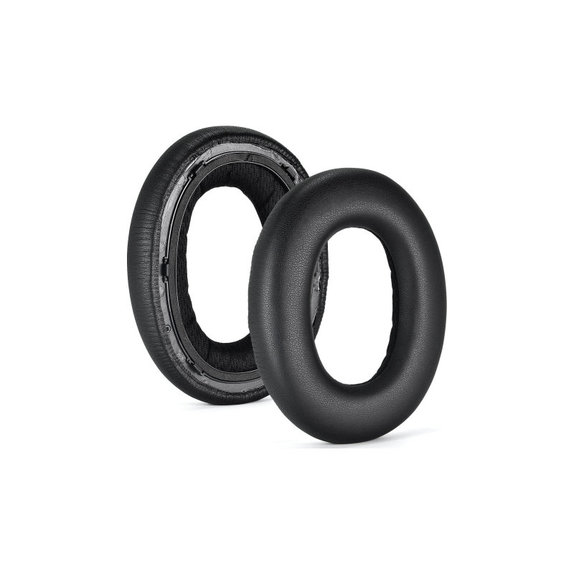 Ανταλλακτικά Earpads Ακουστικών για Bowers & Wilkins PX7, Αφρός Μνήμης + PU Δέρμα, Μαύρο, Black, 1 Ζεύγος