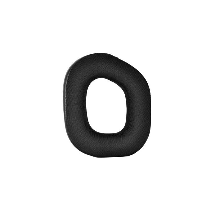 Ανταλλακτικά Earpads Ακουστικών για Corsair HS80, Αφρός Μνήμης + Ύφασμα, Μαύρο, Black, Ψυκτικό Τζελ, 1 Ζεύγος