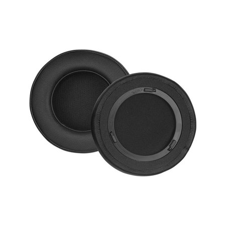 Ανταλλακτικά Earpads Ακουστικών για Corsair Virtuoso RGB, Αφρός Μνήμης + PU Δέρμα, Μαύρο, Black, 1 Ζεύγος