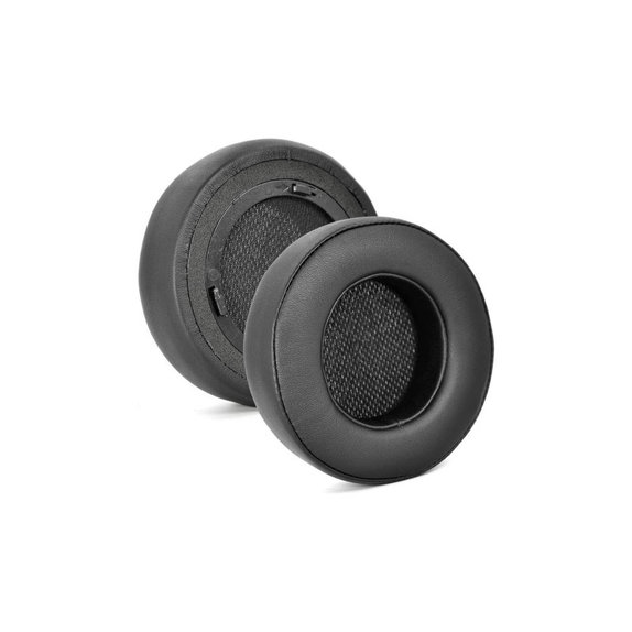 Ανταλλακτικά Earpads Ακουστικών για Corsair Virtuoso RGB, Αφρός Μνήμης + PU Δέρμα, Μαύρο, Black, 1 Ζεύγος