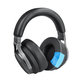 Ανταλλακτικά Earpads Ακουστικών για Corsair Virtuoso RGB, Αφρός Μνήμης + Δέρμα +Ύφασμα, Μαύρο, Black, Ψυκτικό Τζελ, 1 Ζεύγος