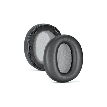 Ανταλλακτικά Earpads Ακουστικών για Edifier W820NB, Αφρός Μνήμης + PU Δέρμα, Μαύρο, Black, 1 Ζεύγος