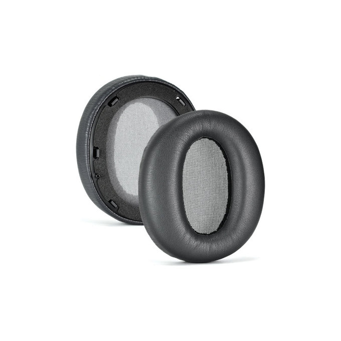 Ανταλλακτικά Earpads Ακουστικών για Edifier W820NB, Αφρός Μνήμης + PU Δέρμα, Μαύρο, Black, 1 Ζεύγος