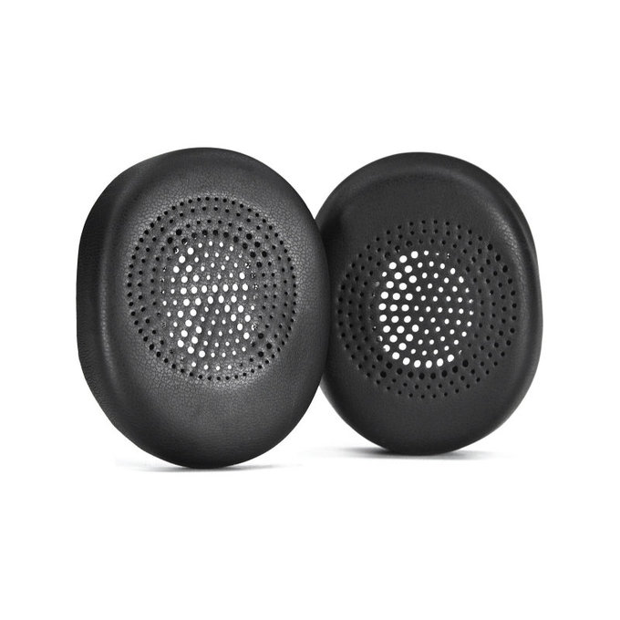 Ανταλλακτικά Earpads Ακουστικών για Jabra Evolve2 30, Αφρός Μνήμης + PU Δέρμα, Μαύρο, Black, 1 Ζεύγος