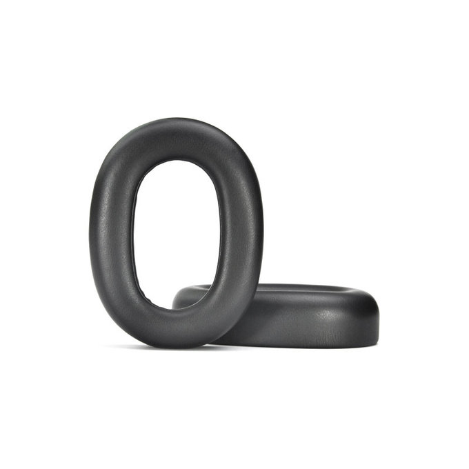 Ανταλλακτικά Earpads Ακουστικών για Jabra Evolve2 85 UC/MS, Αφρός Μνήμης + Δέρμα, Μαύρο, Black, 1 Ζεύγος