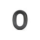 Ανταλλακτικά Earpads Ακουστικών για Jabra Evolve2 85 UC/MS, Αφρός Μνήμης + Δέρμα, Μαύρο, Black, 1 Ζεύγος