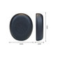 Ανταλλακτικά Earpads Ακουστικών για Jabra Evolve2 65 UC/MS (Flex), Αφρός Μνήμης + PU Δέρμα, Μαύρο, Black, 1 Ζεύγος