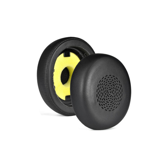 Ανταλλακτικά Earpads Ακουστικών για Jabra Evolve 2 75 UC/MS, Αφρός Μνήμης + PU Δέρμα, Μαύρο, Black, 1 Ζεύγος
