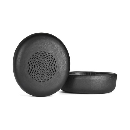 Ανταλλακτικά Earpads Ακουστικών για Jabra Evolve 2 75 UC/MS, Αφρός Μνήμης + PU Δέρμα, Μαύρο, Black, 1 Ζεύγος