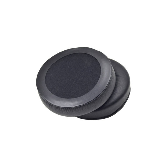 Ανταλλακτικά Earpads Ακουστικών για JBL Synchros E50BT, Αφρός Μνήμης + PU Δέρμα, Μαύρο, Black, 1 Ζεύγος