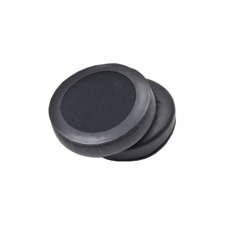 Ανταλλακτικά Earpads Ακουστικών για JBL Synchros E50BT, Αφρός Μνήμης + PU Δέρμα, Μαύρο, Black, 1 Ζεύγος