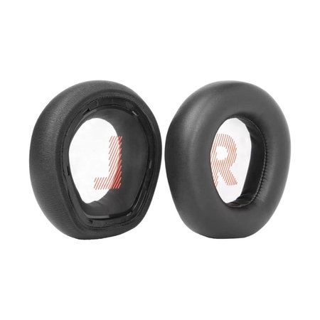 Ανταλλακτικά Earpads Ακουστικών για JBL Quantum Q600, Αφρός Μνήμης + PU Δέρμα, Μαύρο, Black, 1 Ζεύγος