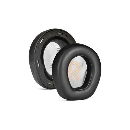 Ανταλλακτικά Earpads Ακουστικών για JBL Quantum Q200, Q300, Αφρός Μνήμης + PU Δέρμα, Μαύρο, Black, 1 Ζεύγος