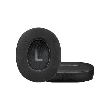 Ανταλλακτικά Earpads Ακουστικών για JBL Tune 700BT, 710BT, Μνήμης Αφρός + Δέρμα + Ύφασμα, Μαύρο, Black, Ψυκτικό Τζελ, 1 Ζεύγος