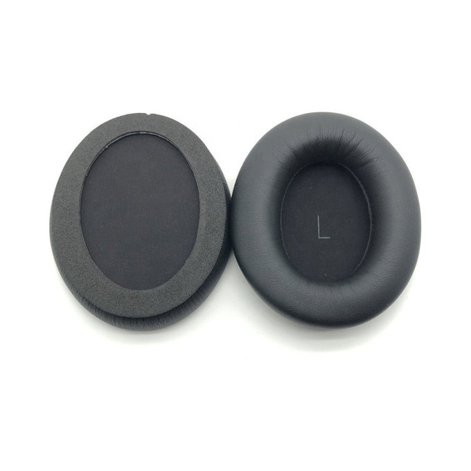 Ανταλλακτικά Earpads Ακουστικών για JBL Tour One, One M2, Αφρός Μνήμης + PU Δέρμα, Μαύρο, Black, 1 Ζεύγος
