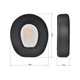 Ανταλλακτικά Earpads Ακουστικών για JBL Quantum Q200, Q300, Αφρός Μνήμης + PU Δέρμα + Ύφασμα, Μαύρο, Black, Ψυκτικό Τζελ, 1 Ζεύγος