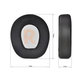 Ανταλλακτικά Earpads Ακουστικών για JBL Quantum Q200, Q300, Αφρός Μνήμης + PU Δέρμα + Ύφασμα, Μαύρο, Black, Ψυκτικό Τζελ, 1 Ζεύγος