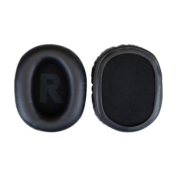 Ανταλλακτικά Earpads Ακουστικών για Logitech G Pro X, Αφρός Μνήμης + PU Δέρμα, Μαύρο, Black, 1 Ζεύγος