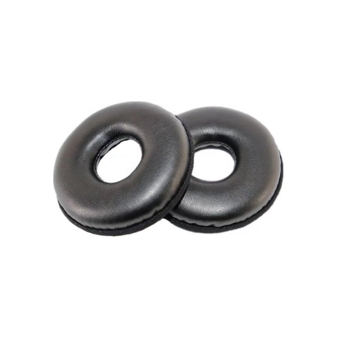 Ανταλλακτικά Earpads Ακουστικών για Logitech H600, H390, H609, Αφρός Μνήμης + PU Δέρμα, Μαύρο, Black, 1 Ζεύγος