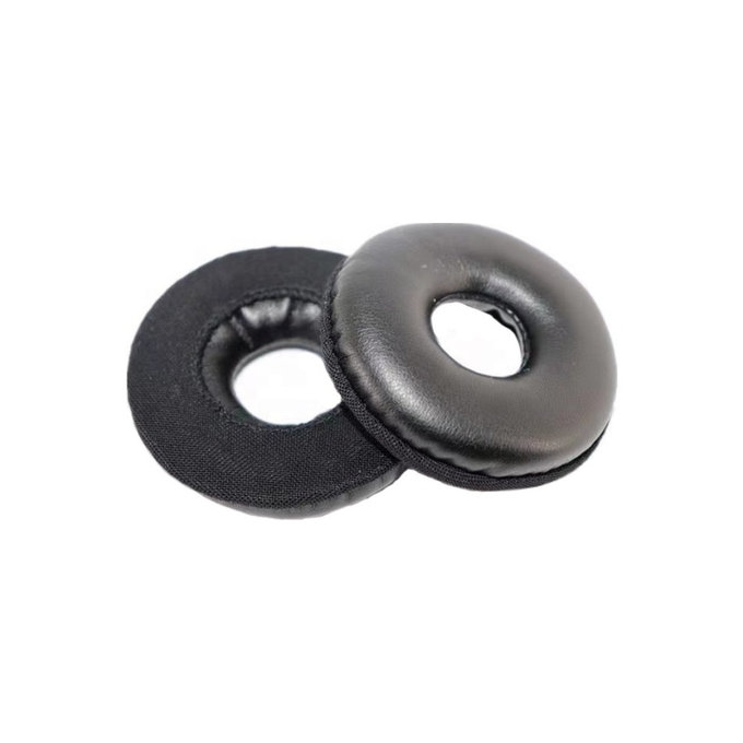 Ανταλλακτικά Earpads Ακουστικών για Logitech H600, H390, H609, Αφρός Μνήμης + PU Δέρμα, Μαύρο, Black, 1 Ζεύγος