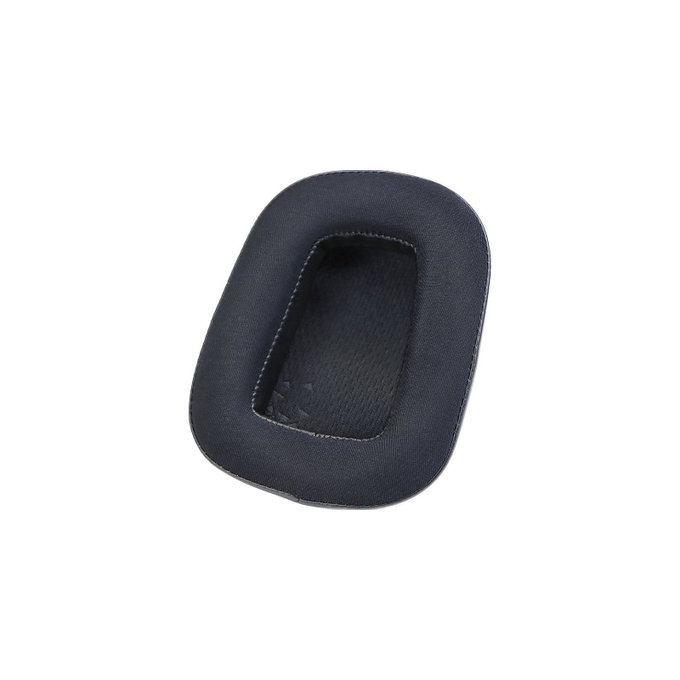 Ανταλλακτικά Earpads Ακουστικών για Logitech G633 Artemis, G933 Artemis, Αφρός Μνήμης + Ύφασμα + Δέρμα, Μαύρο, Black, Ψυκτικό Τζελ, 1 Ζεύγος