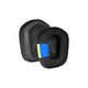 Ανταλλακτικά Earpads Ακουστικών για Logitech G733, Αφρός Μνήμης + Ύφασμα + Δέρμα, Μαύρο, Black, Ψυκτικό Τζελ, 1 Ζεύγος