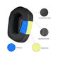 Ανταλλακτικά Earpads Ακουστικών για Logitech G733, Αφρός Μνήμης + Ύφασμα + Δέρμα, Μαύρο, Black, Ψυκτικό Τζελ, 1 Ζεύγος