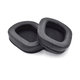 Ανταλλακτικά Earpads Ακουστικών για Logitech G633 Artemis, G933 Artemis, Αφρός Μνήμης + Δέρμα, Μαύρο, Black, 1 Ζεύγος