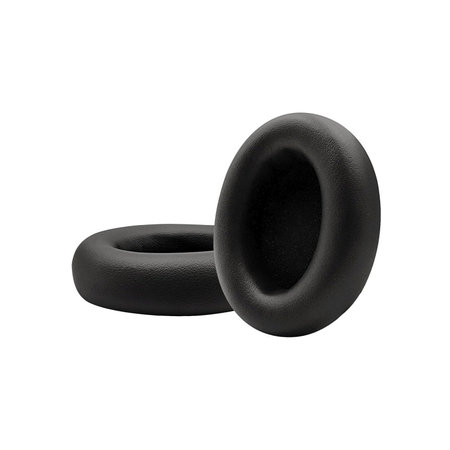 Ανταλλακτικά Earpads Ακουστικών για Beats Studio Pro, Αφρός Μνήμης + PU Δέρμα, Μαύρο, Black, 1 Ζεύγος