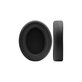 Ανταλλακτικά Earpads Ακουστικών για Beats Studio Pro, Αφρός Μνήμης + PU Δέρμα, Μαύρο, Black, 1 Ζεύγος