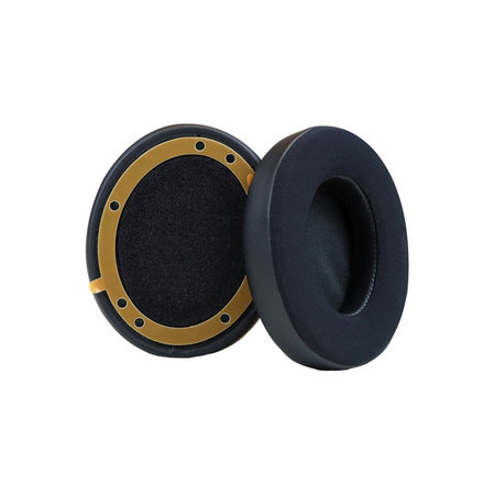 Ανταλλακτικά Earpads Ακουστικών για Beats Studio Pro, Αφρός Μνήμης + Ύφασμα + Δέρμα, Μαύρο, Black, Ψυκτικό Τζελ, 1 Ζεύγος