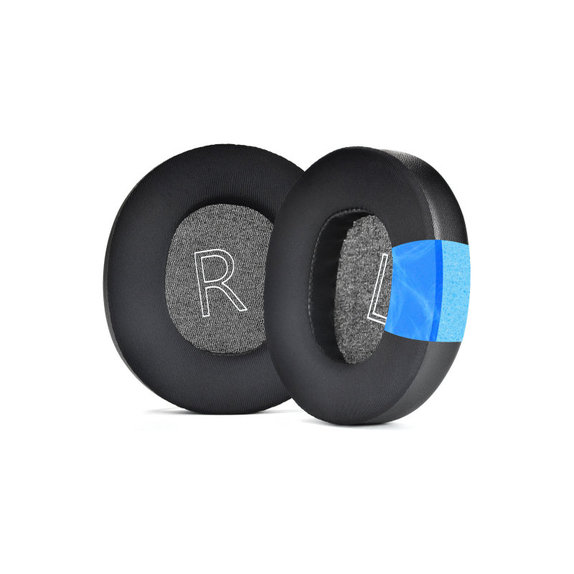 Ανταλλακτικά Earpads Ακουστικών για Microsoft Xbox Series, Αφρός Μνήμης + PU Δέρμα + Ύφασμα, Μαύρο, Black, Ψυκτικό Τζελ, 1 Ζεύγος