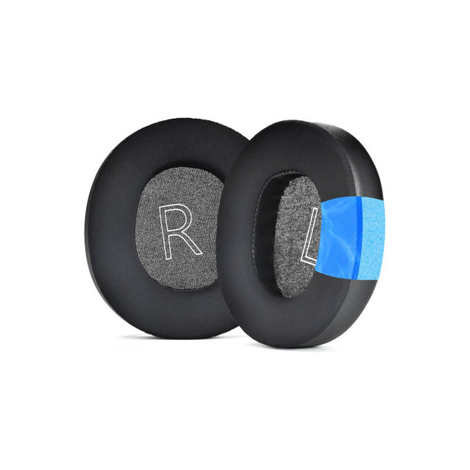 Ανταλλακτικά Earpads Ακουστικών για Microsoft Xbox Series, Αφρός Μνήμης + PU Δέρμα + Ύφασμα, Μαύρο, Black, Ψυκτικό Τζελ, 1 Ζεύγος