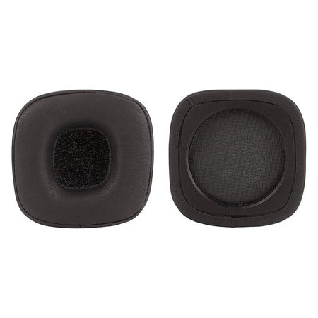 Ανταλλακτικά Earpads Ακουστικών για Marshall Major IV, Αφρός Μνήμης + PU Δέρμα, Μαύρο, Black, 1 Ζεύγος