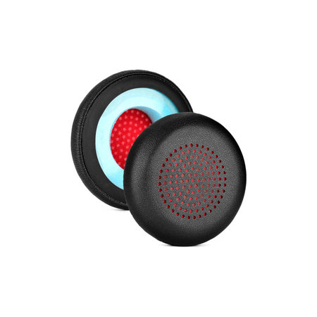 Ανταλλακτικά Earpads Ακουστικών για Plantronics Voyager Focus UC, PU Δέρμα, Μαύρο, Black, 1 Ζεύγος