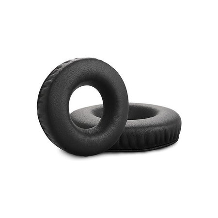 Ανταλλακτικά Earpads Ακουστικών για Sennheiser HD25, SP 25-1 II, PC150, Αφρός Μνήμης + PU Δέρμα, Μαύρο, Black, 1 Ζεύγος