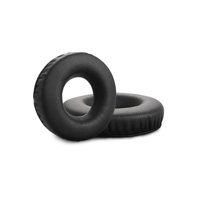 Ανταλλακτικά Earpads Ακουστικών για Sennheiser HD25, SP 25-1 II, PC150, Αφρός Μνήμης + PU Δέρμα, Μαύρο, Black, 1 Ζεύγος
